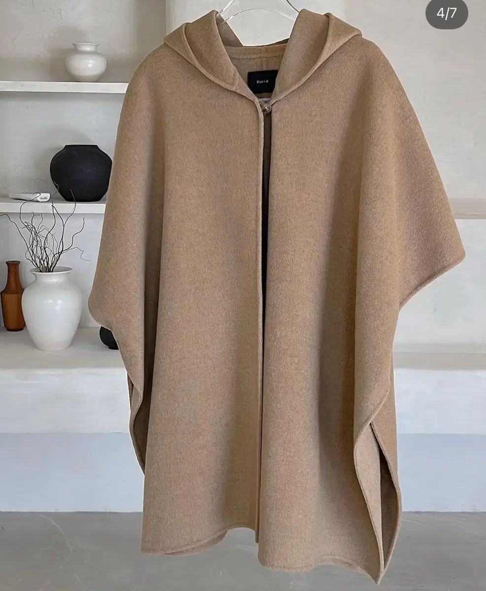 カシミア ケープ コート 工場