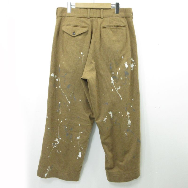 kolor ドリッピング パンツ 22 WBM P 05134 ブラウン サイズ 3 107