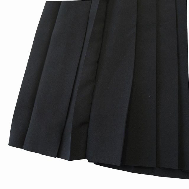 極美品 ミュウミュウ miumiu ウエストロゴバンド イージー プリーツ