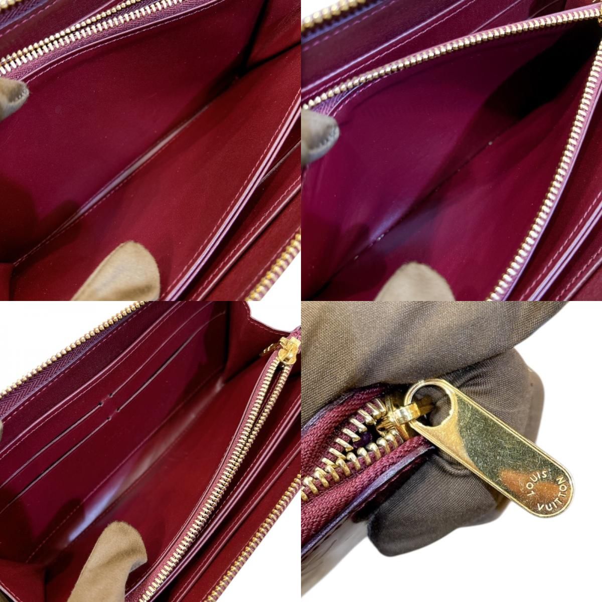 ルイ・ヴィトン LOUIS VUITTON ジッピーウォレット M61379 マゼンタ