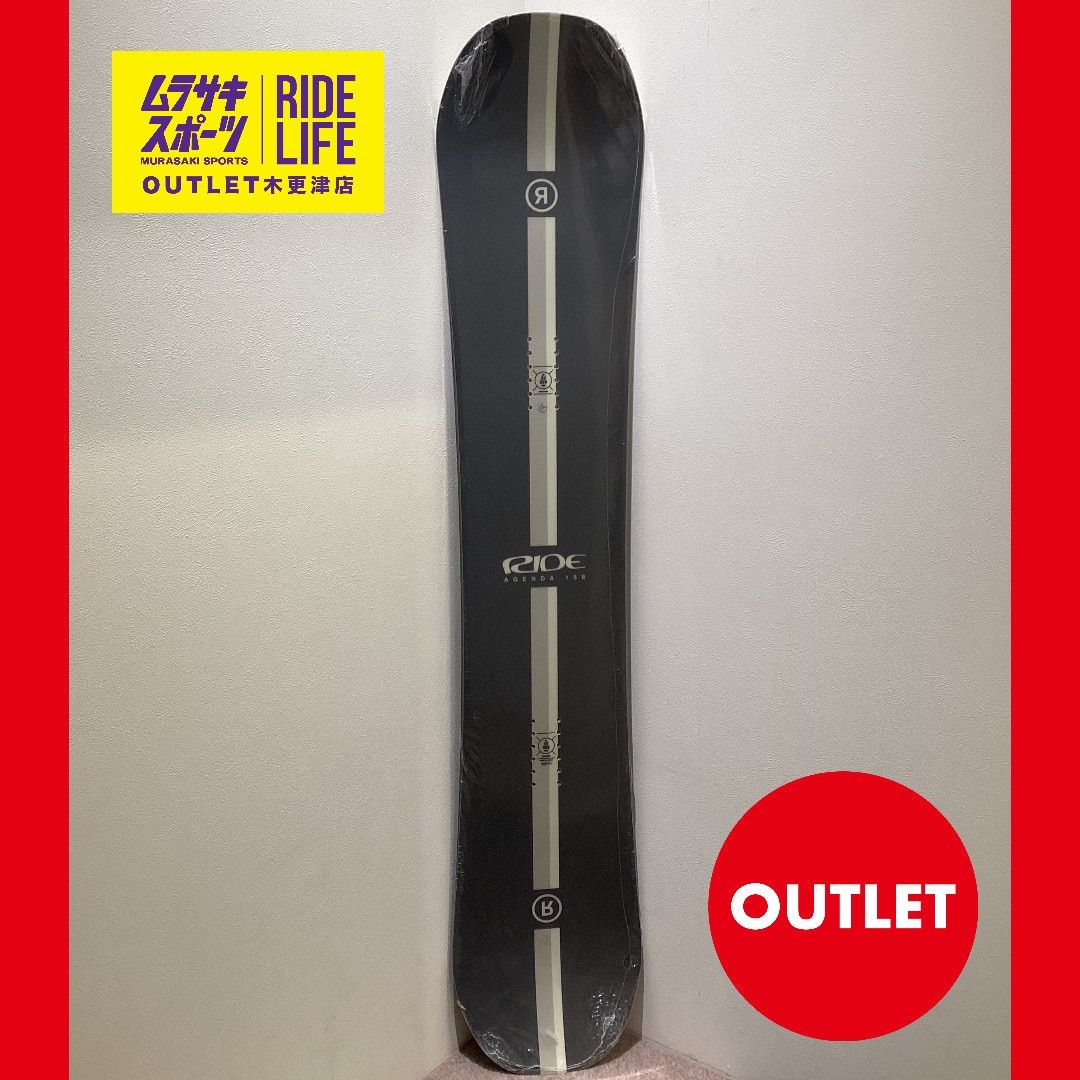 ムラスポOUTLET公式】スノーボード 新品 未使用 RIDE ライド AGENDA 
