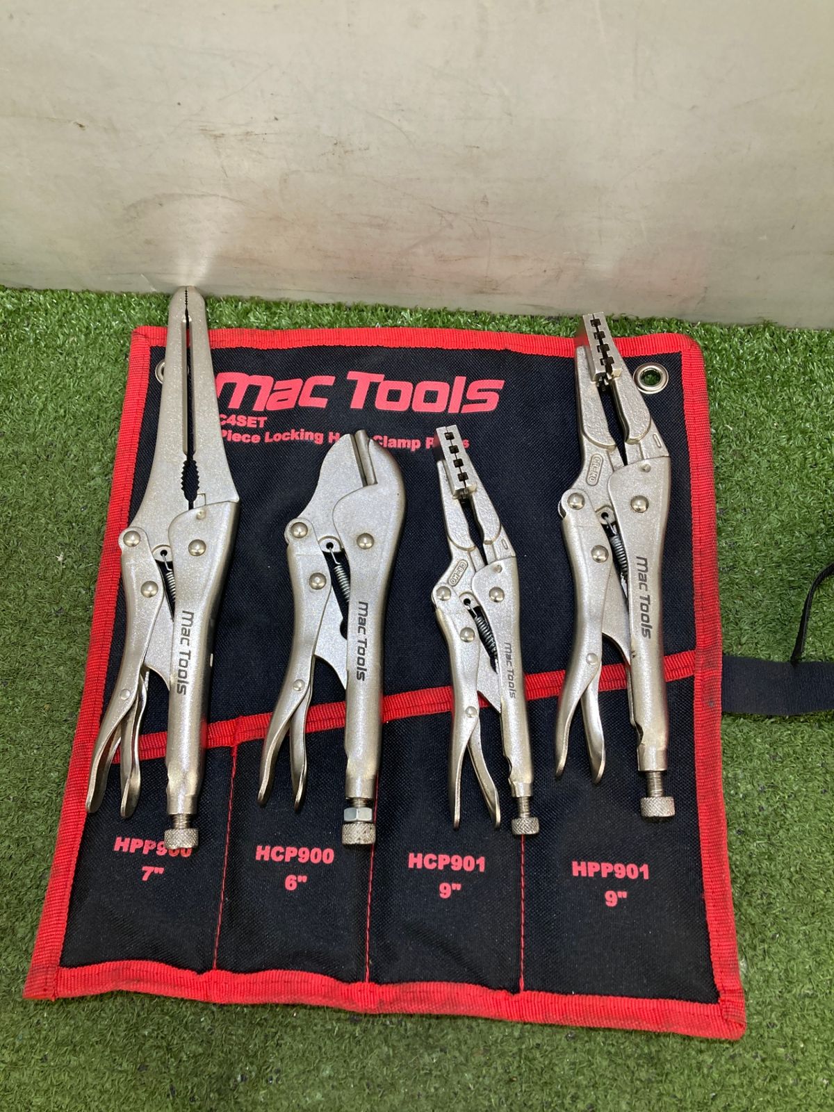  品 0921 MacTools バイスプライヤー マックツールズ 4本セット HPP 900 HCP 901 コンビネーションレンチ スパナ レンチ