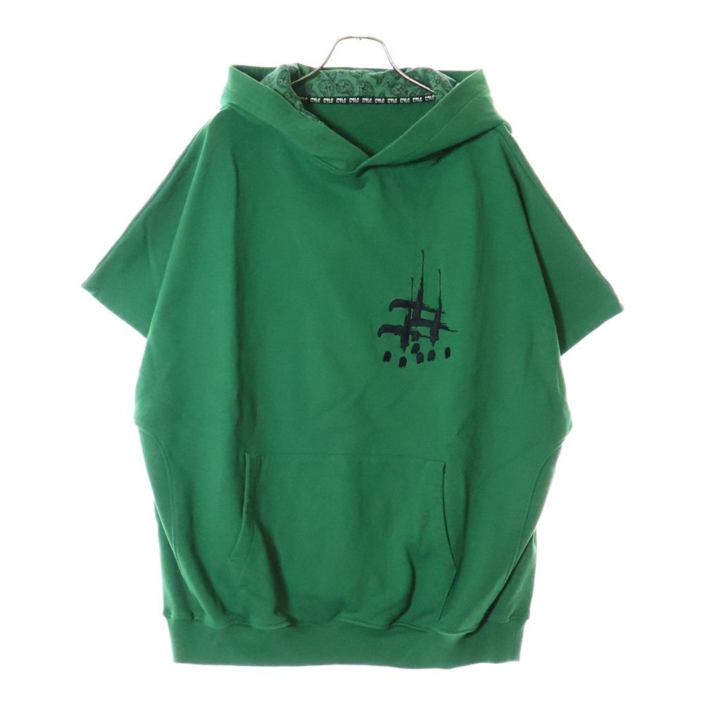 お得，格安 cvtvlist (カタリスト) 23SS CTLS USUAL SHORT SLEEVE HOODIE ショート スリーブ スウェット トレーナー フーディ 2301070302 グリーン トレーナー・スウェット