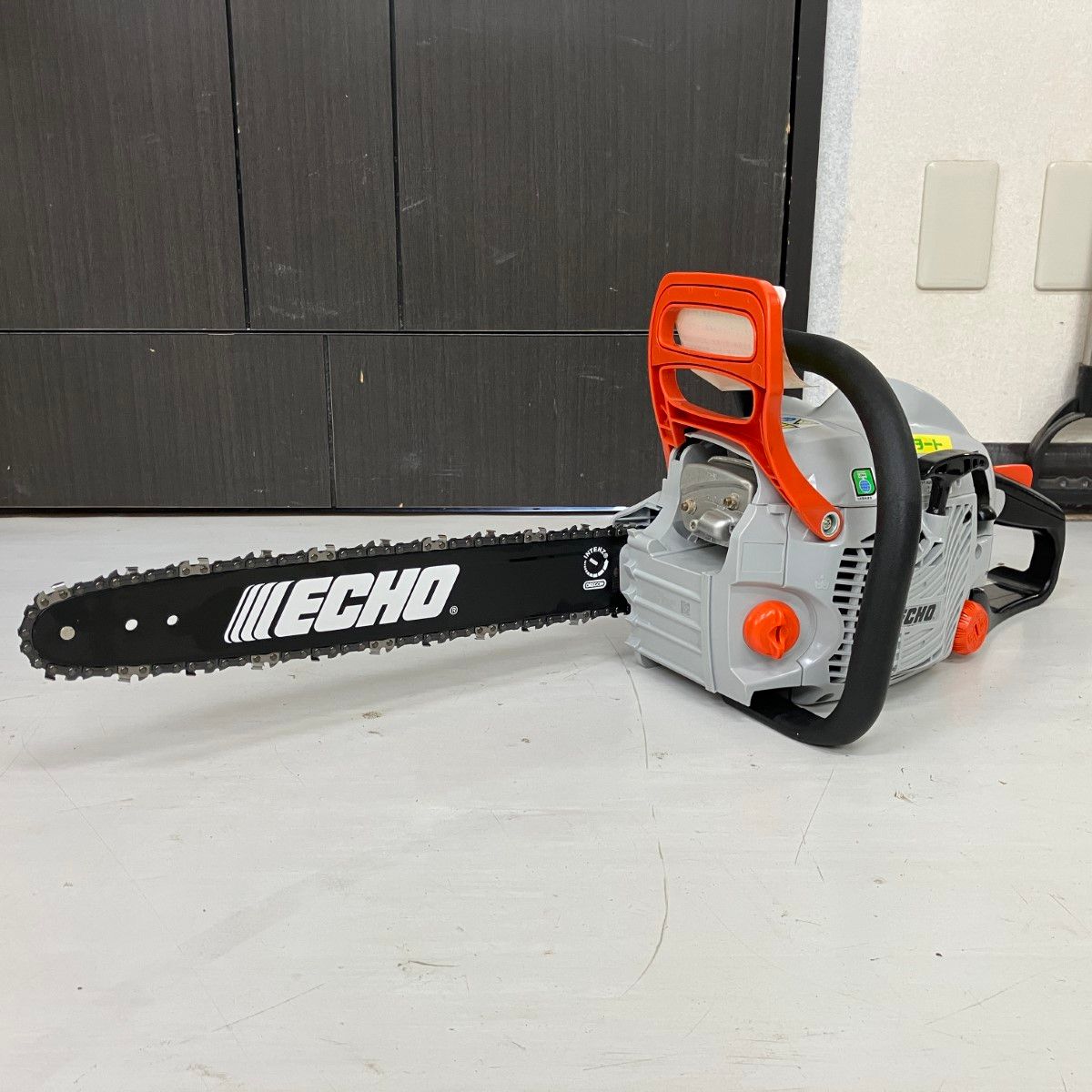 ЗЗECHO 2サイクル 40 cm 34.0 cc チェーンソー レンチ 取説付 GC 351 L グレー×オレンジ