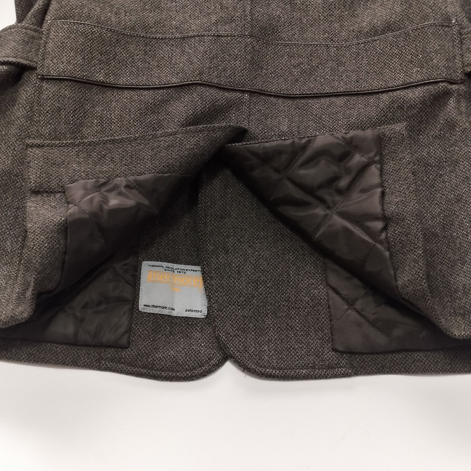 冬物最終価格　Eddie Bauer テーラードツイードジャケットハンティング USA製】【ビンテージ】【Eddie Bauer】【エディーバウアー】【ブラウン