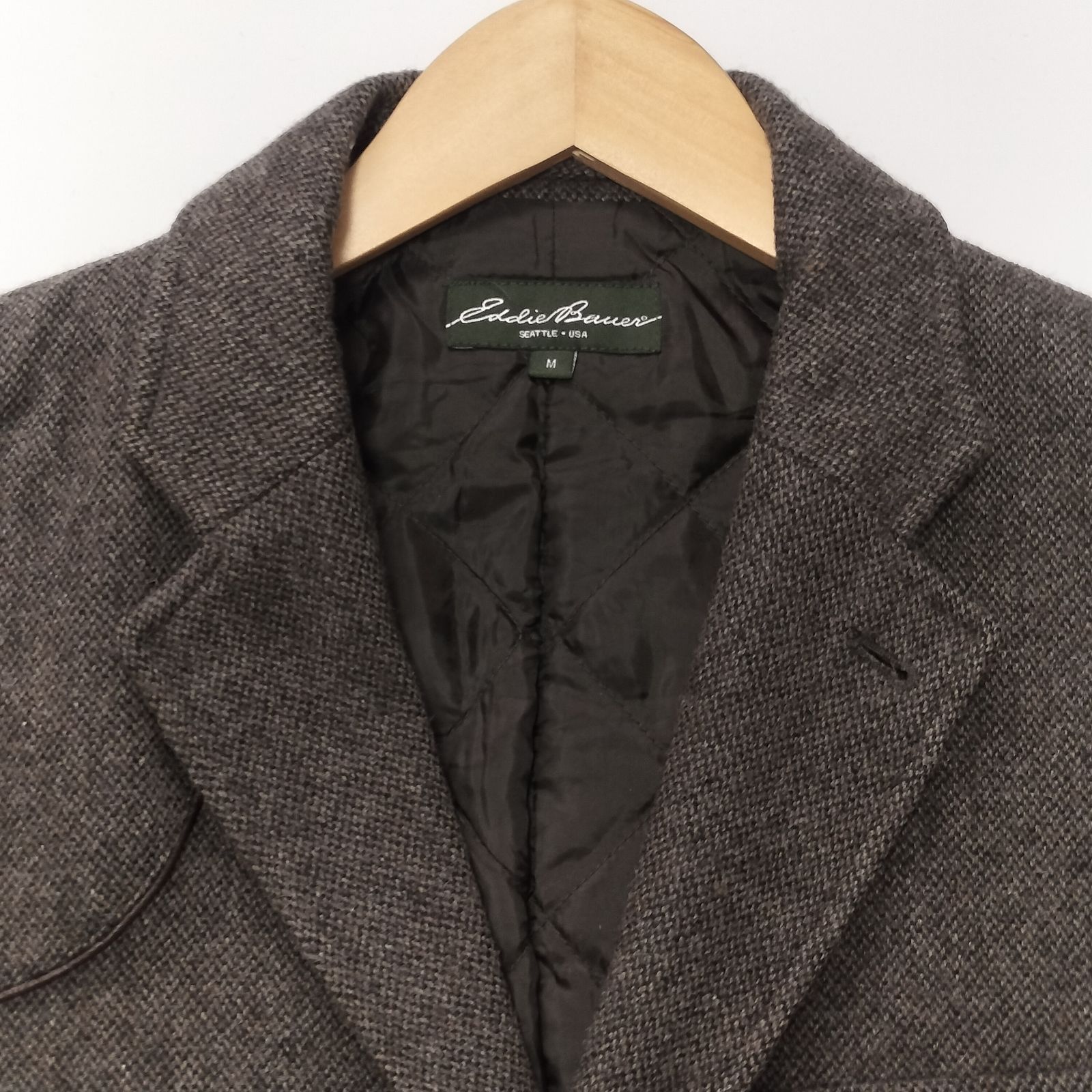 美品】Eddie Bauer × Thermore ハンティングジャケット ツイード 