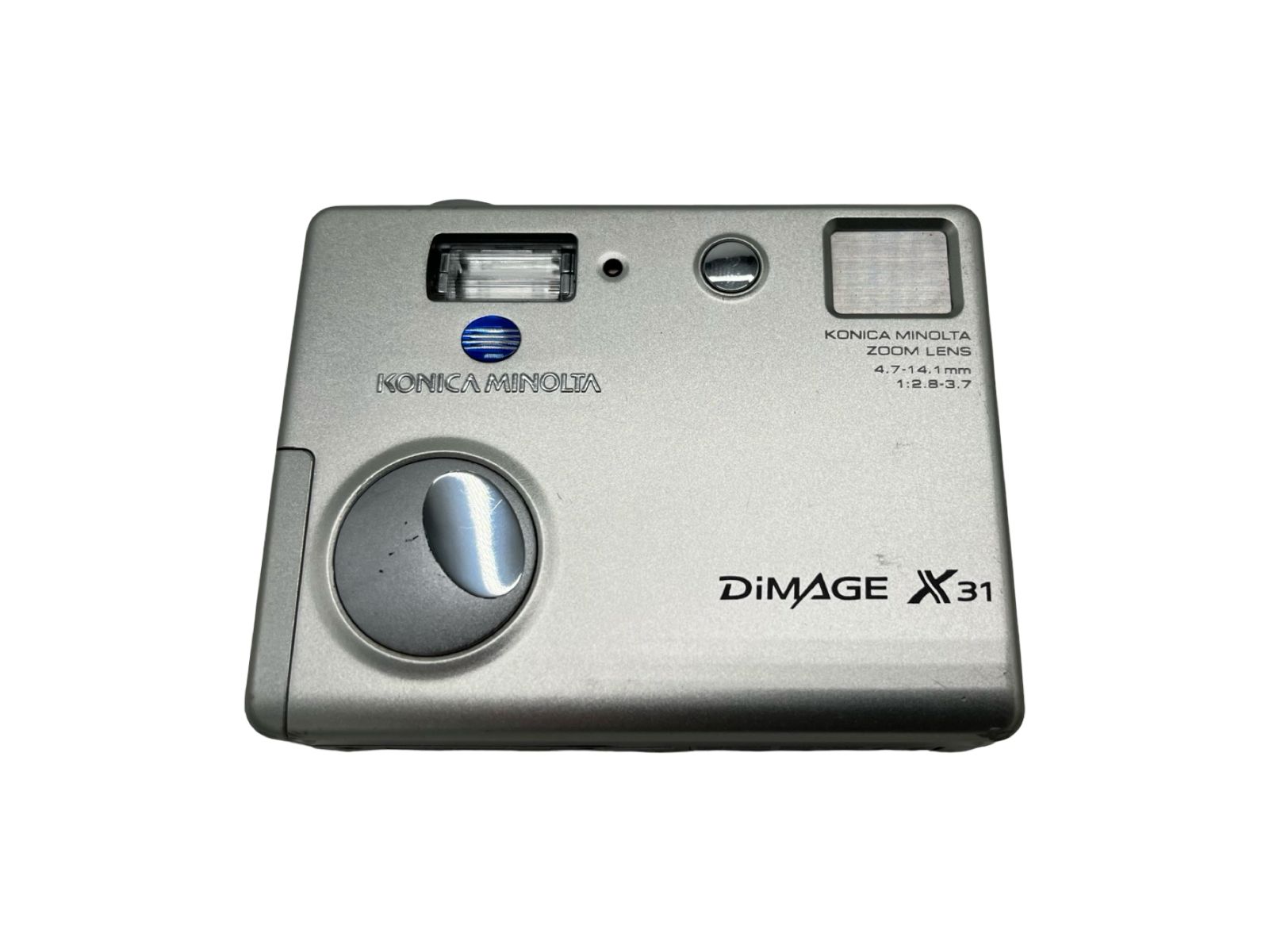 Konica MINOLTA デジカメ DIMAGE X31 コンデジ 取説 乾電池式 単三電池