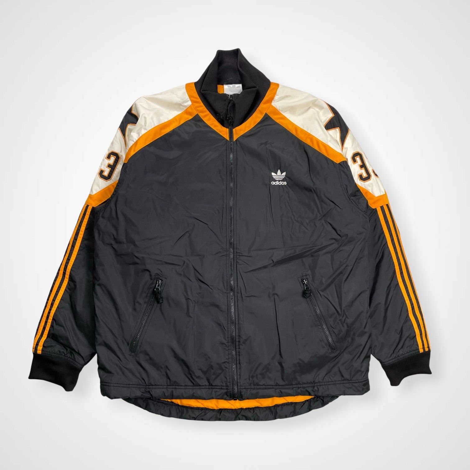adidas アディダス / 80s VINTAGEインサレーションハイネックブルゾン 