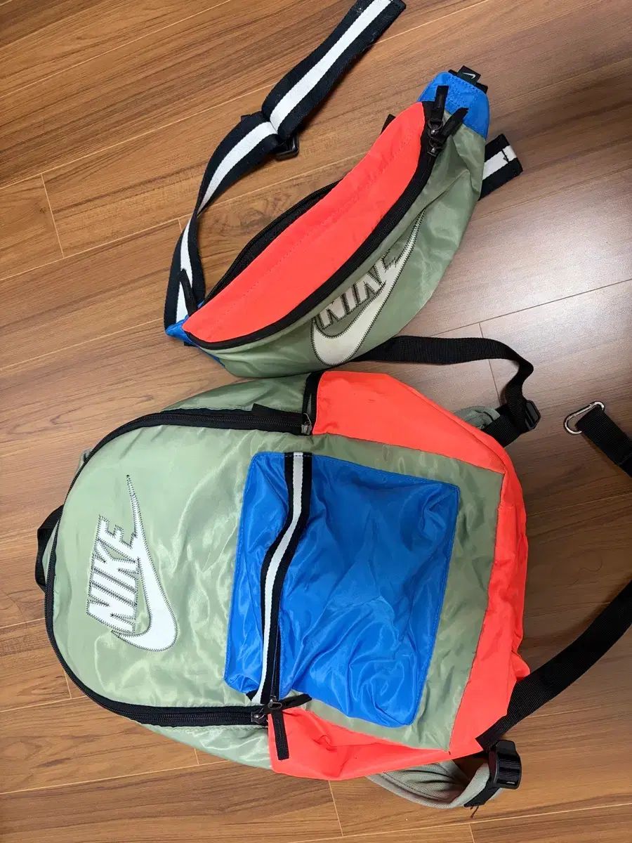 ナイキ ブロック バックパック ヒップバッグ セット