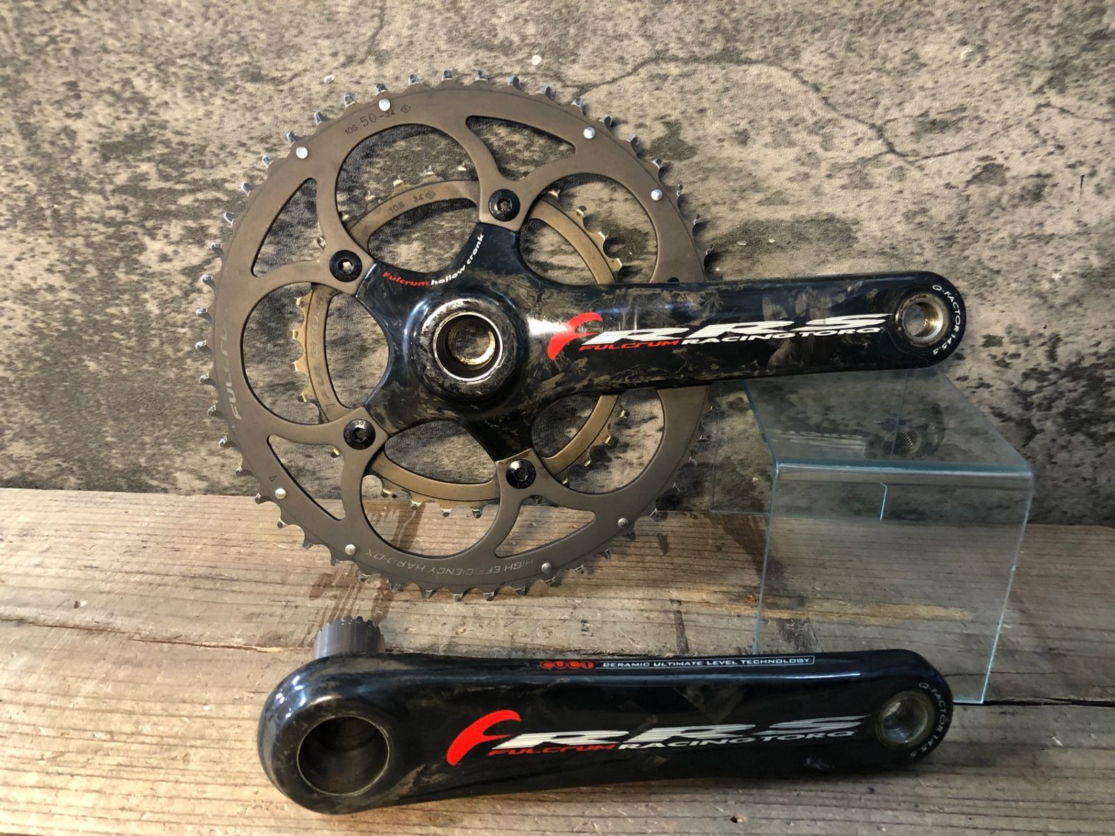 JN 171 フルクラム FULCRUM RACING TORQ RRS クランクセット 170 mm 50 34 T