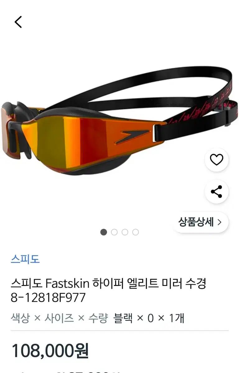 SPEEDO スピード ハイパー エリート ブラック ゴールド