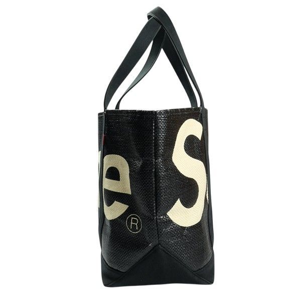 バッグ Supreme Raffia Tote Black Supreme Raffia Tote 