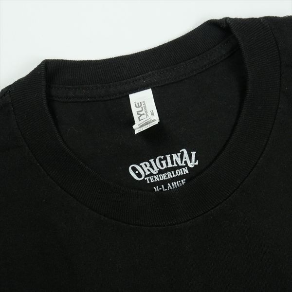 Size【XL】 TENDERLOIN テンダーロイン TEE S.S BLACK Tシャツ 黒 【品