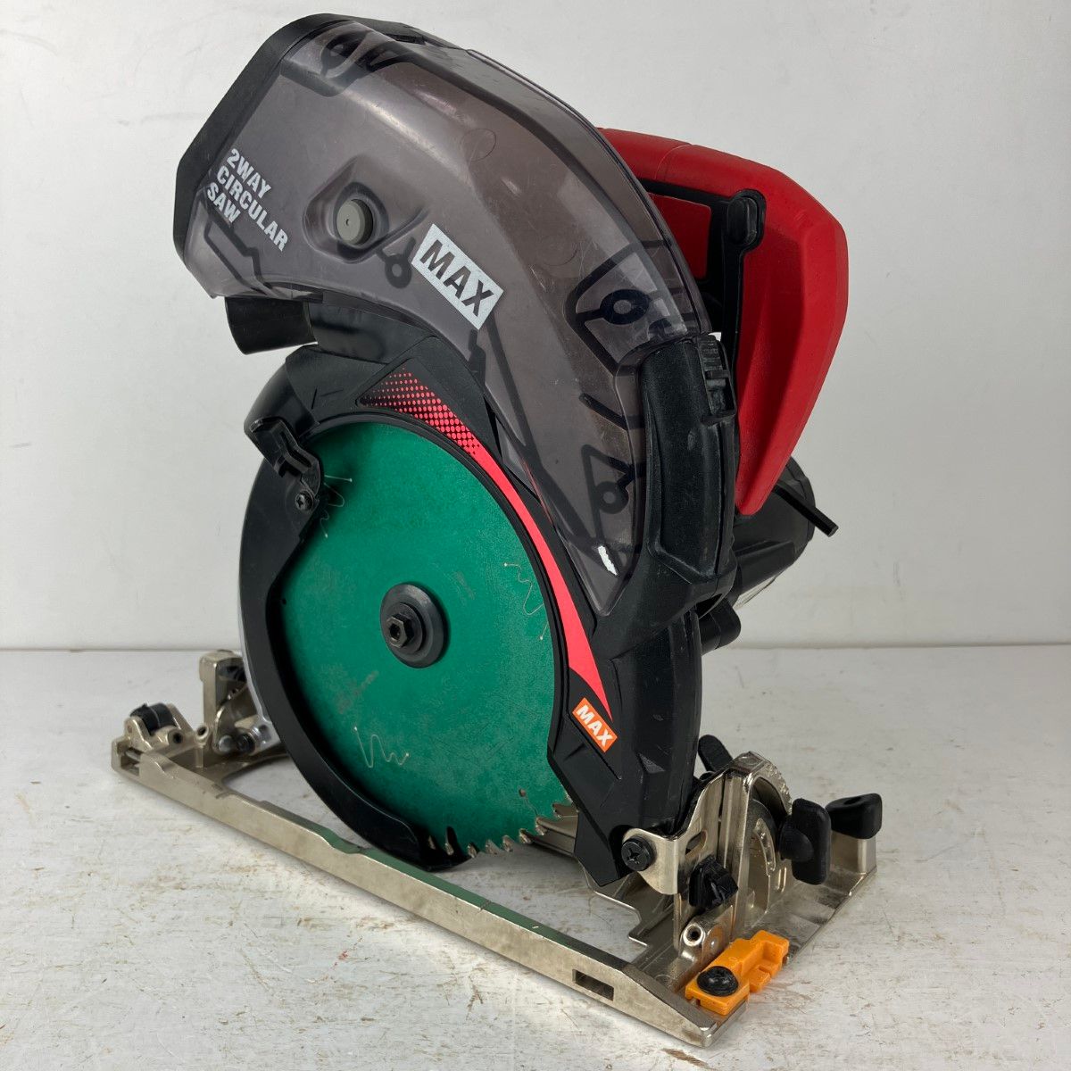 ЗЗMAX マックス 18 v 165 mm 充電式防じん兼用丸のこ バッテリーx 1付 充電器無し PJ CS 61 CDP ブラック