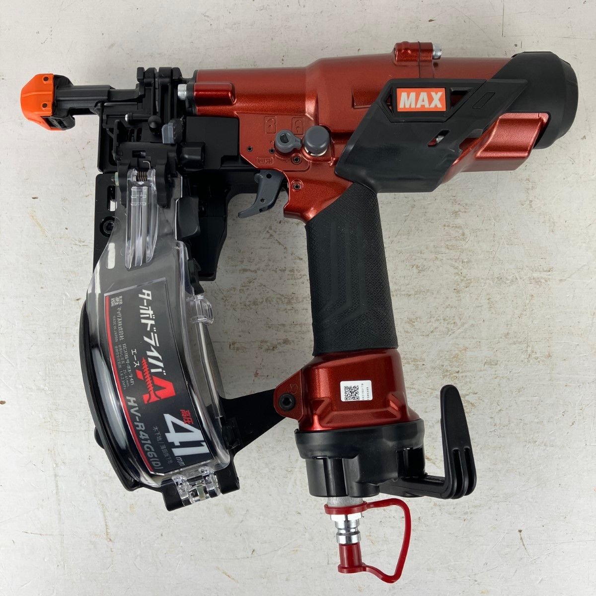 ЗЗMAX マックス 41 mm 高圧 ねじ打ち機 ケース付 HV-R G 6 D マイスターレッド