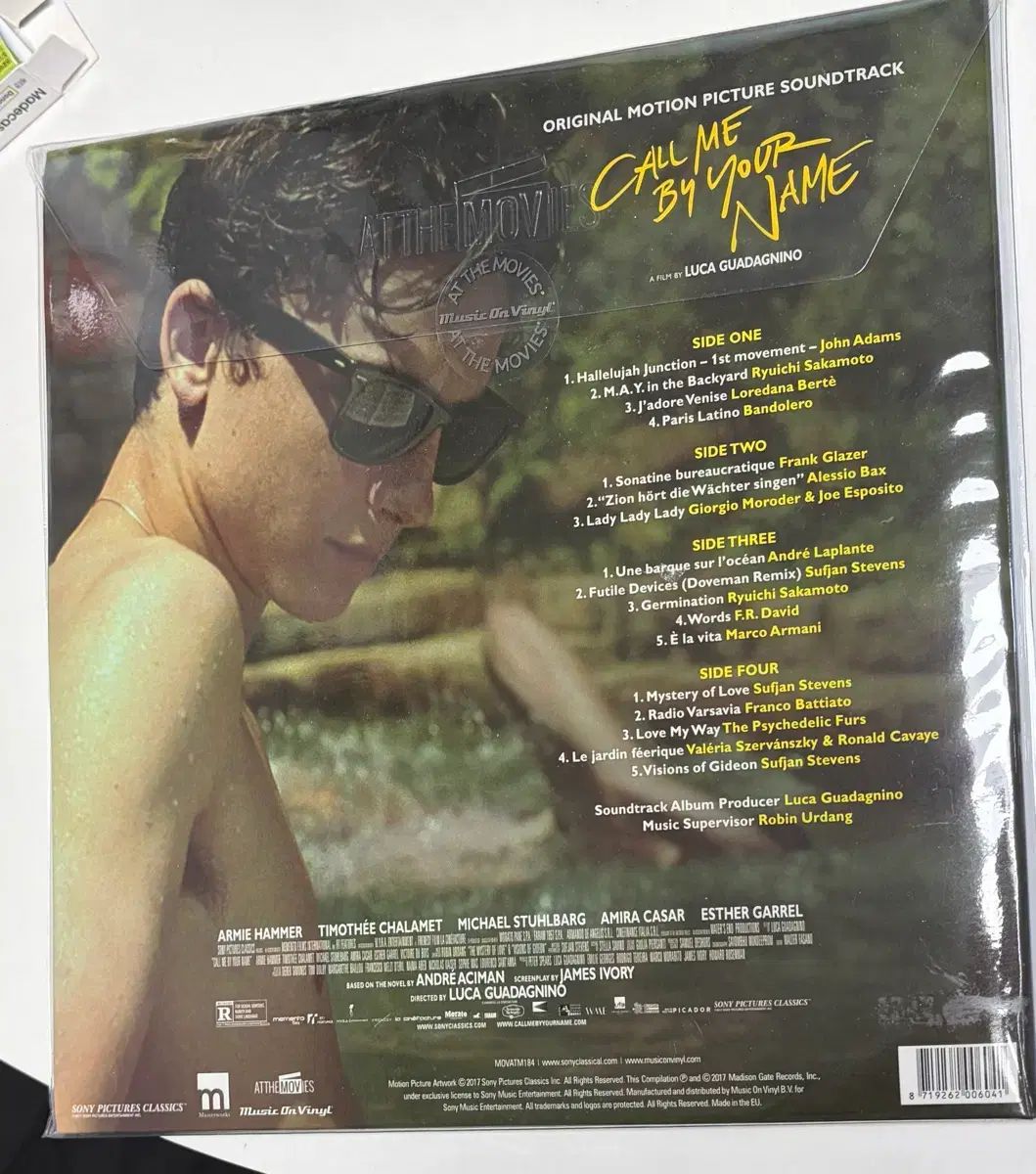 君の名前で僕を呼んで LP 黒 ヴァイナル ビニールレコード