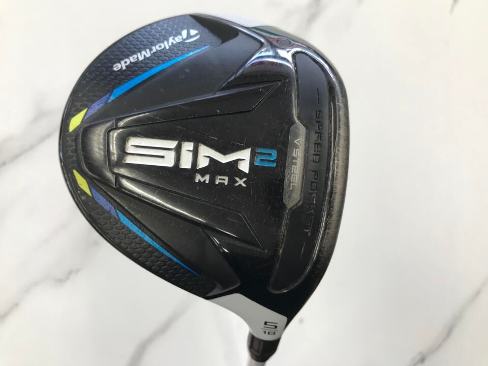 テーラーメイド SIM 2 MAX 18度 FUBUKI AX f 65 Sフレックス フェアウェイウッド 最短