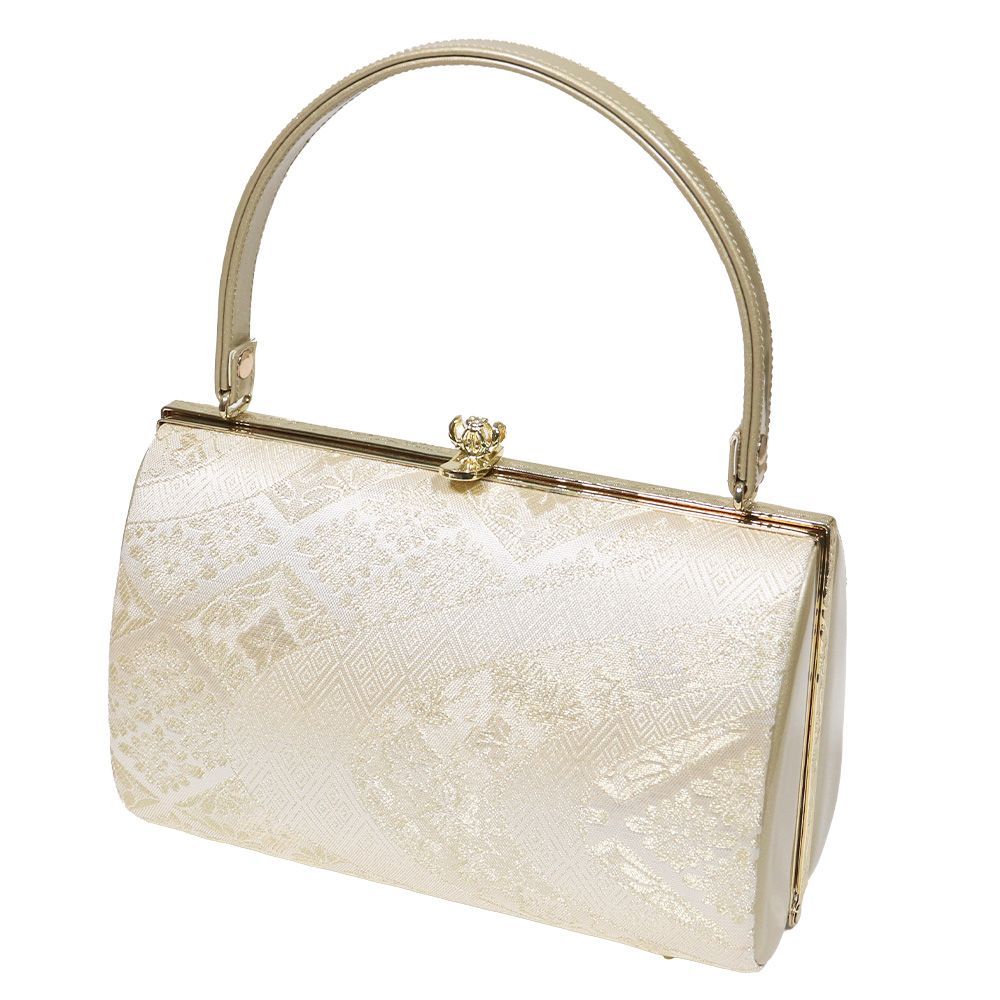 フォーマル用 草履 バッグ セット 金 唐花 花菱文 流水 Fサイズ S 11336 レディース ギフト 礼装用 20代 30代 40代 50代 60代 み