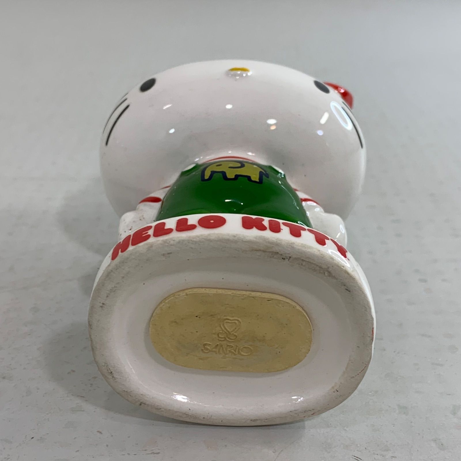 レア✨】キティちゃん 陶器製 貯金箱 昭和 昭和レトロ 当時物 1976年製 