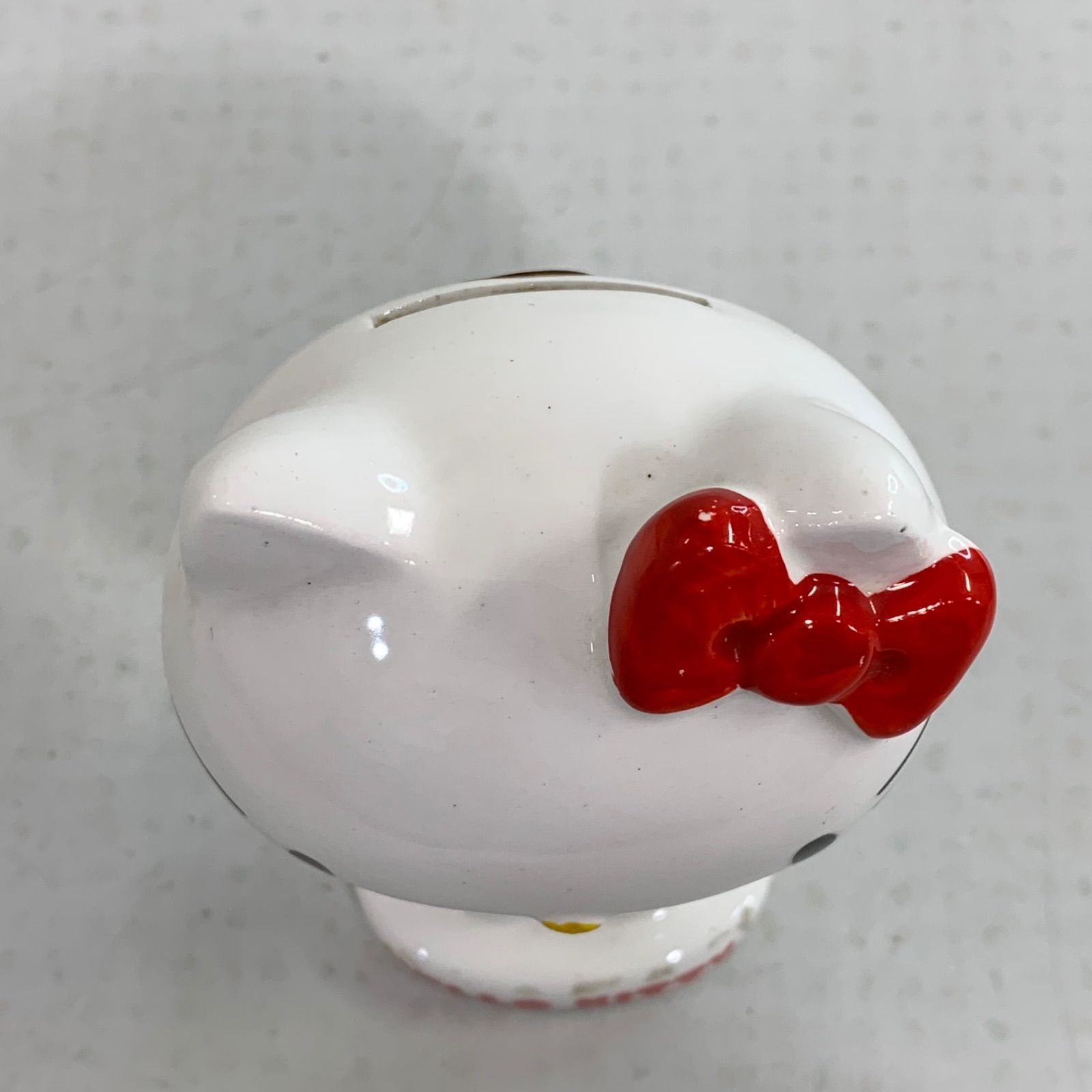 レア✨】キティちゃん 陶器製 貯金箱 昭和 昭和レトロ 当時物 1976年製