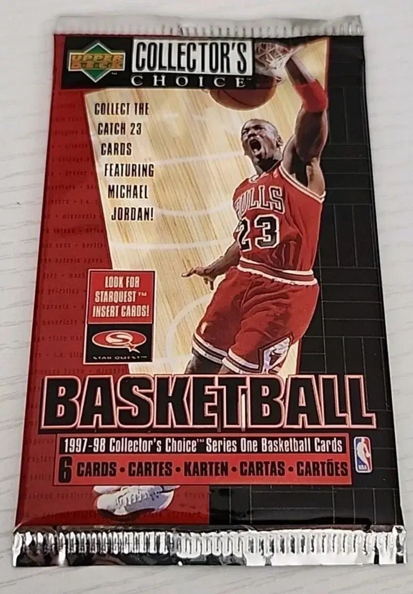 nbaカードパック アッパーデック 97-98 コレクターズチョイス
