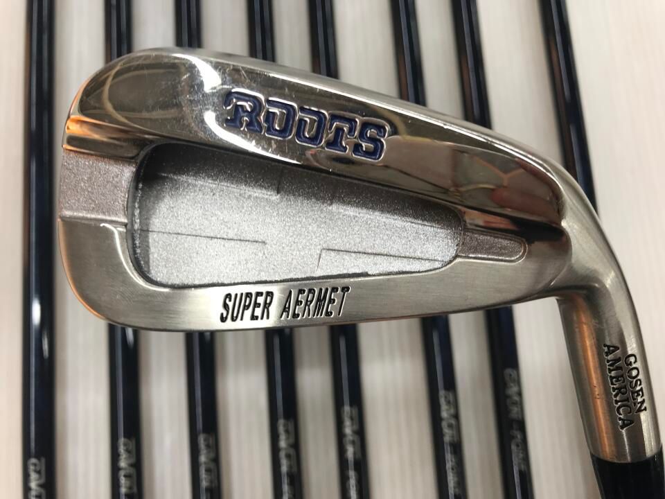 ルーツゴルフ ルーツ スーパーアーメット ガブンシャフト Rフレックス アイアンセット 最短