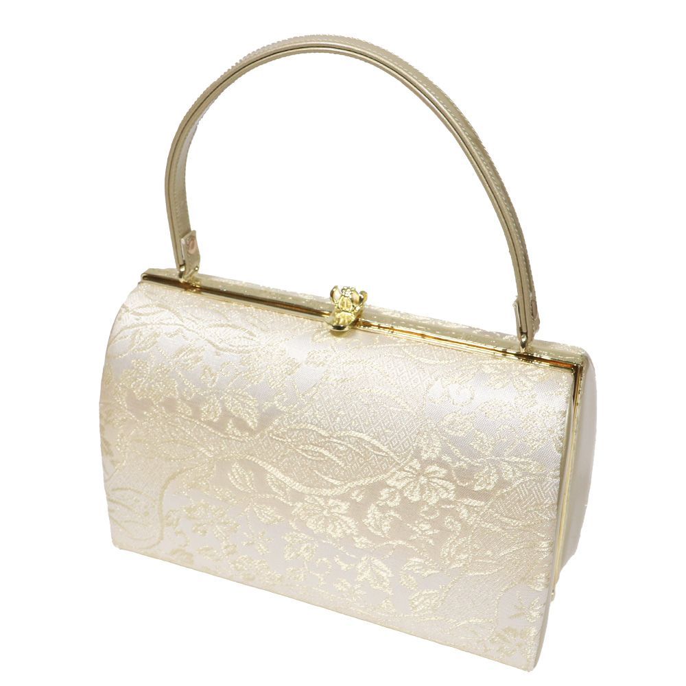 フォーマル用 草履 バッグ セット 金 唐花 露草 流水 Fサイズ S 11342 レディース ギフト 礼装用 20代 30代 40代 50代 60代 み