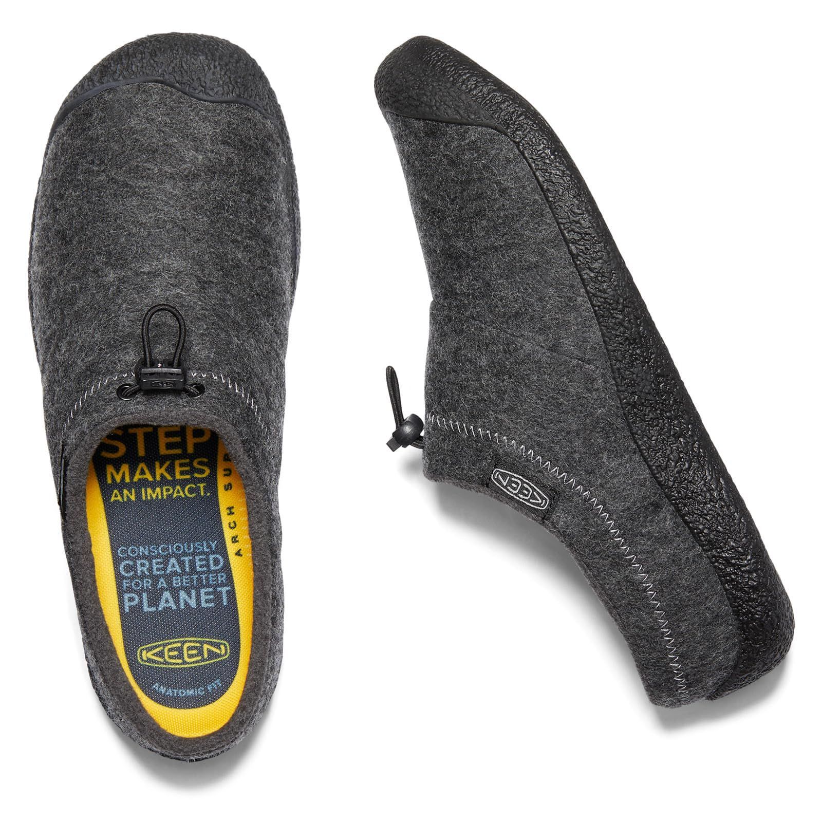 スニーカー HOWSER III SLIDE ハウザー スリー キーン スライド チャコールグレーフェルト ブラック 12 US