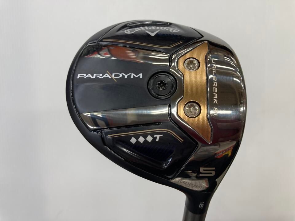 キャロウェイ PARADYM T 18度 VENTUS TR BLUE 6 Sフレックス フェアウェイウッド 最短