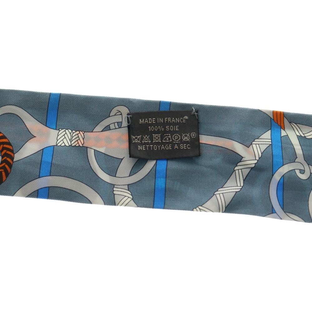 アウトレット HERMES (エルメス) ツイリー 乗馬の装具一式 シルク