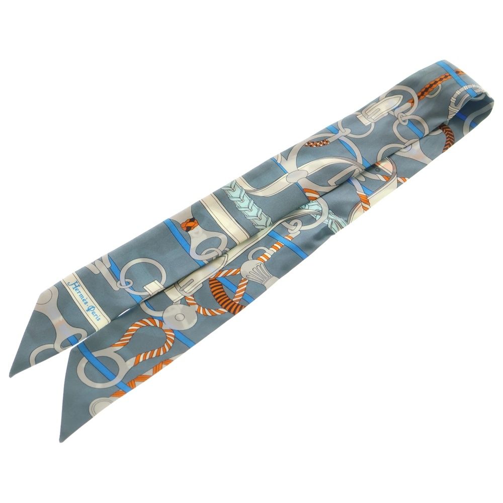 アウトレット HERMES (エルメス) ツイリー 乗馬の装具一式 シルク