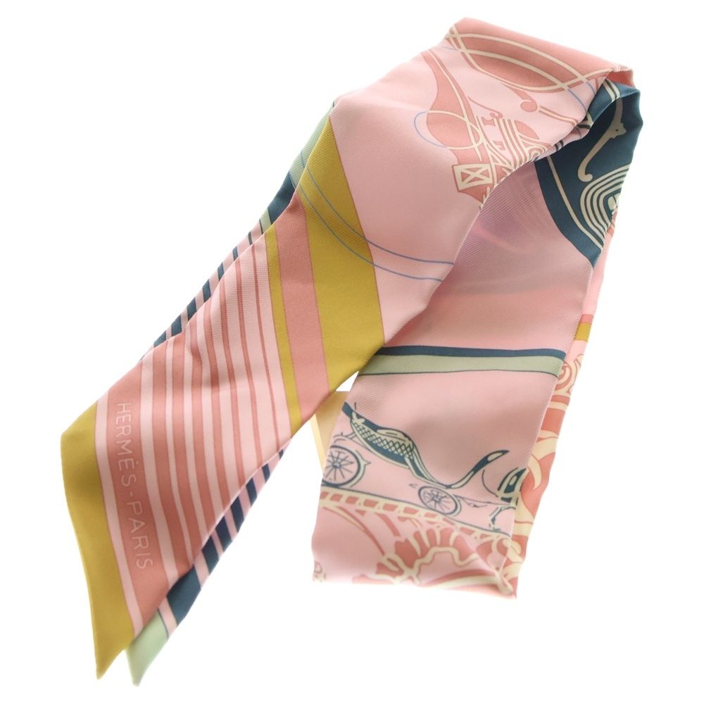 エルメスツイリー Hermes ツイリー ピンク ピンク系 レディース シルク