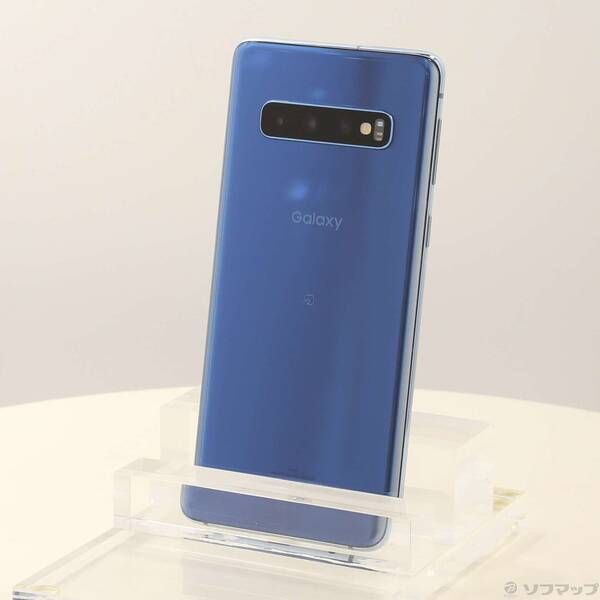 人気セール，新作登場 〔中古品〕 GALAXY S10 128GB プリズムブルー