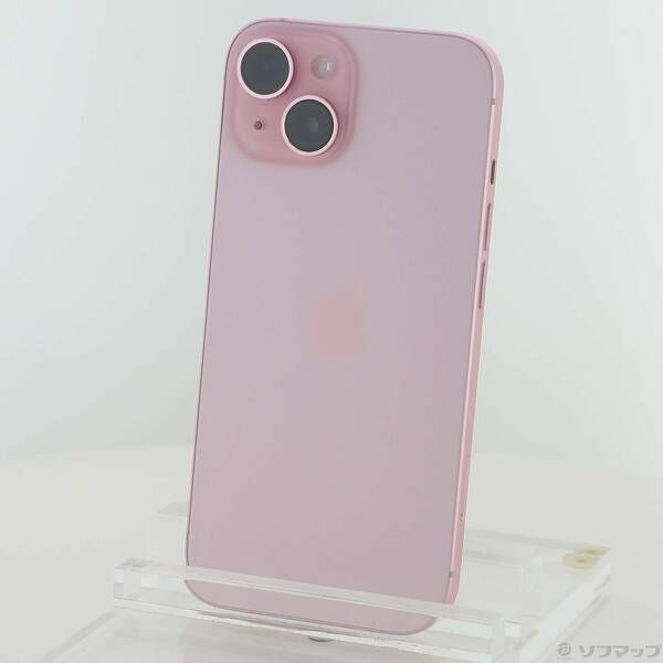中古品〕 iPhone15 512GB ピンク MTMV3J／A SIMフリー【269】 中古