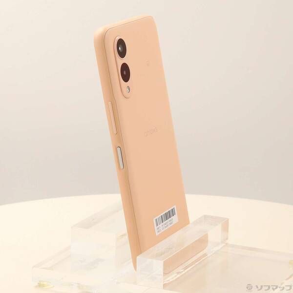 中古品〕 arrows We2 64GB ライトオレンジ FCG02 au SIMフリー【262