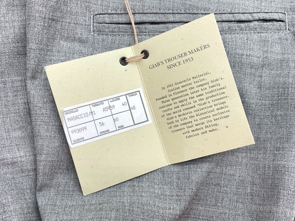 未使用 48 giab's ARCHIVIO ジャブスアルキビオ マサッチョ 永久