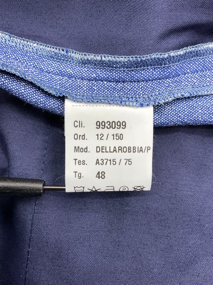 未使用 48 giab's ARCHIVIO ジャブスアルキビオ リネン混永久クリース