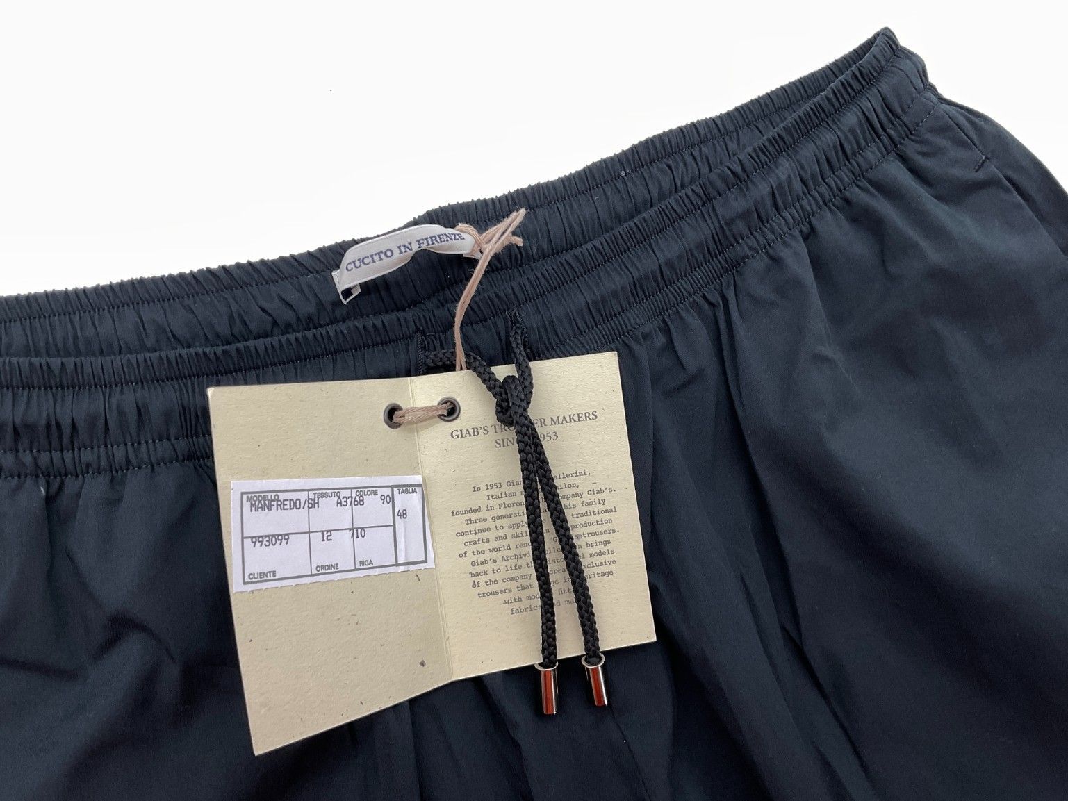 未使用 48 giab's ARCHIVIO ジャブスアルキビオ ウエストシャーリング