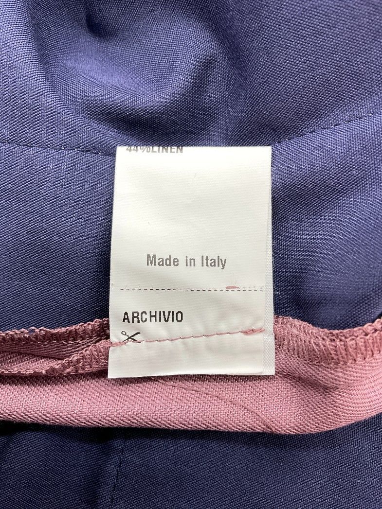 未使用 48 giab's ARCHIVIO オファー ジャブスアルキビオ リネン混