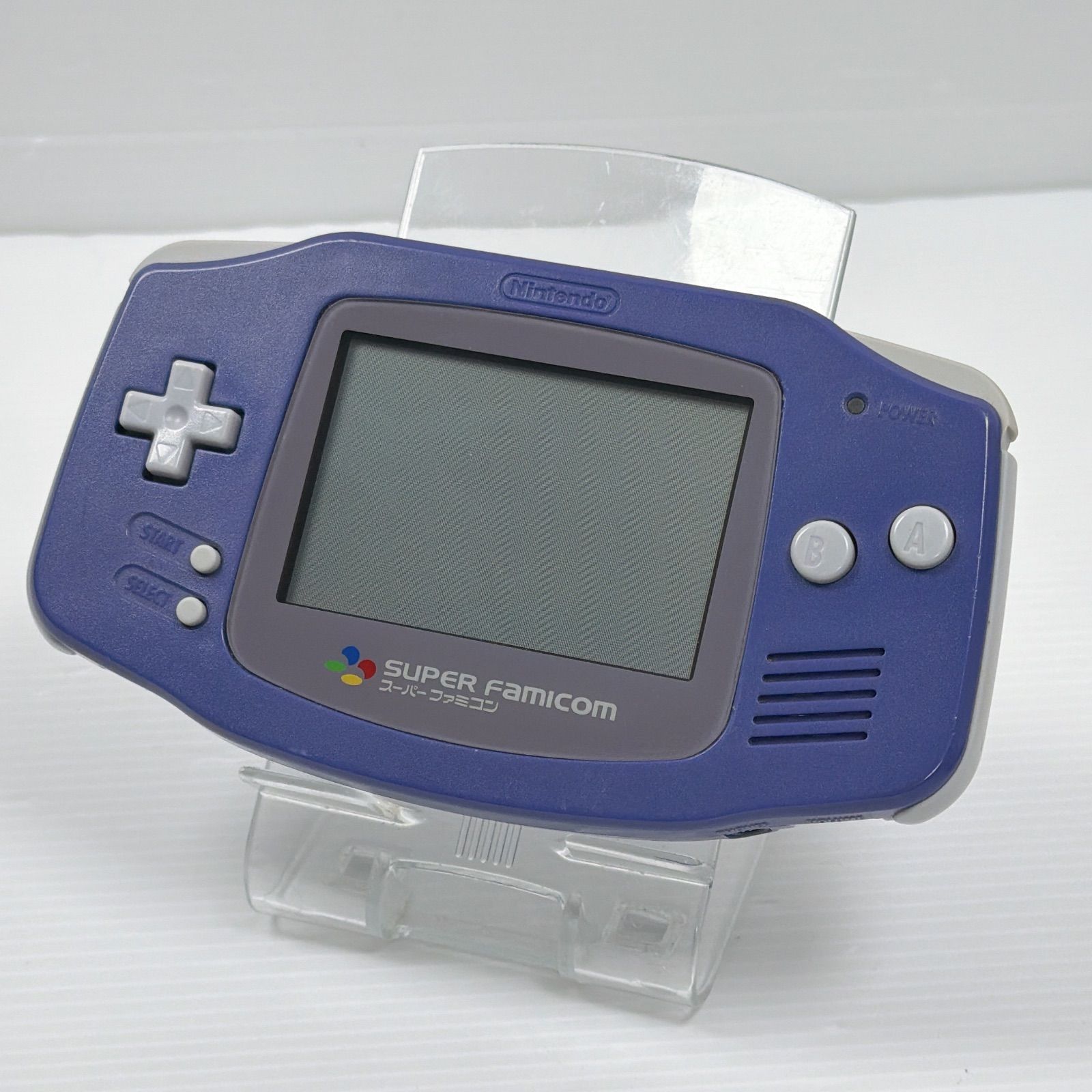 ゲームボーイアドバンス バイオレット スーパーファミコンプレート