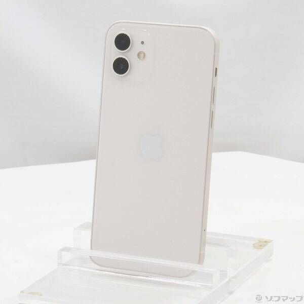 〔 品〕 iPhone 12 64 GB ホワイト MGHP 3 J A SIMフリー 349