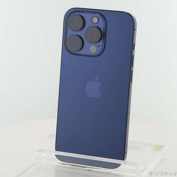 〔 品〕 iPhone 15 Pro 256 GB ブルーチタニウム MTUG 3 J A SIMフリー 269