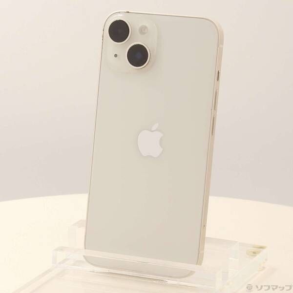 〔 品〕 iPhone 14 128 GB スターライト MPUQ 3 J A SIMフリー 258