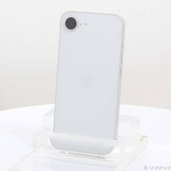 〔 品〕 iPhone 16 e 256 GB ホワイト MD 1 W 4 J A SIMフリー 349
