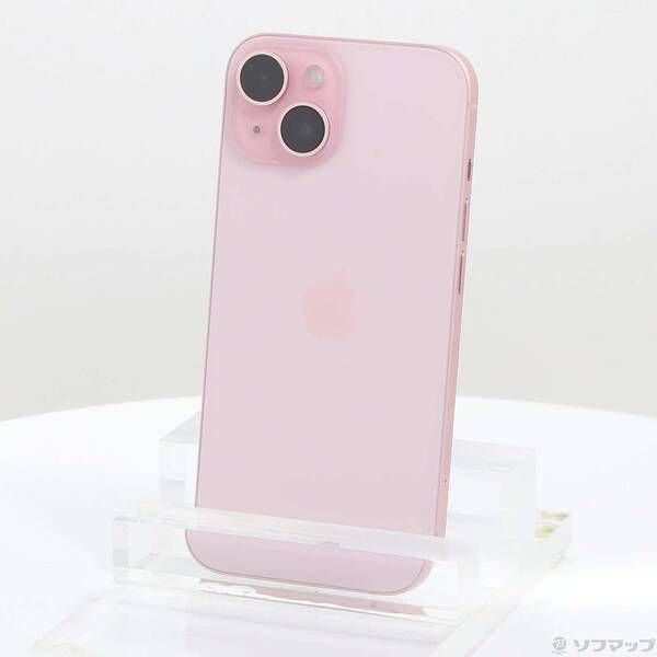 〔 品〕 iPhone 15 256 GB ピンク MTMP 3 J A SIMフリー 305