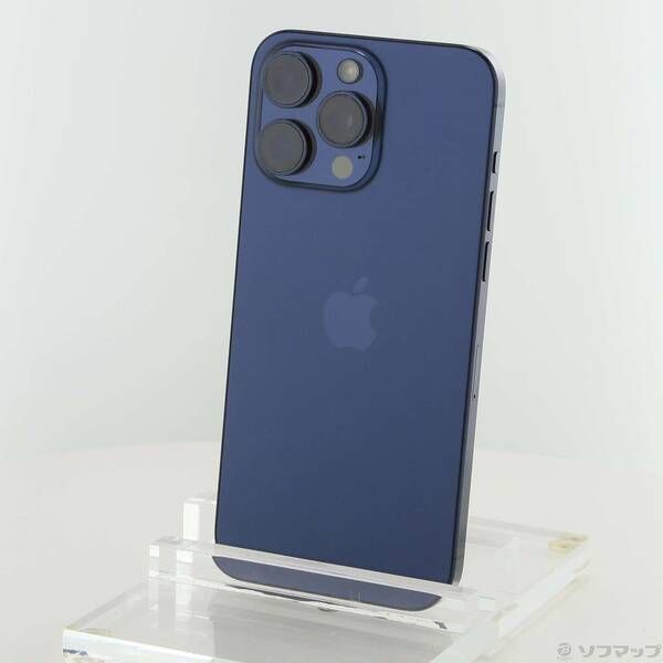 〔 品〕 iPhone 15 Pro Max 512 GB ブルーチタニウム MU 6 X 3 J A SIMフリー 297