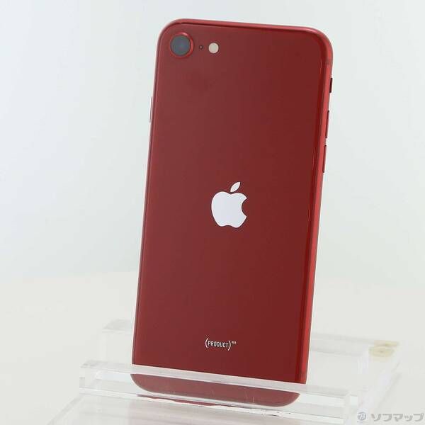 〔 品〕 iPhone SE 第3世代 128 GB プロダクトレッド MMYH 3 J A SIMフリー 297