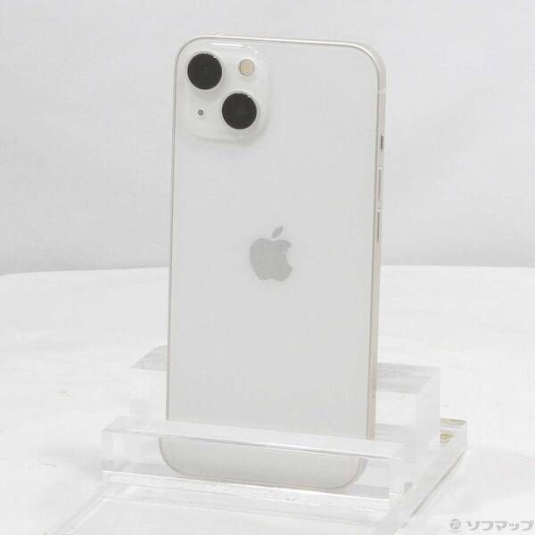 〔 品〕 iPhone 13 256 GB スターライト MLNJ 3 J A SIMフリー 349
