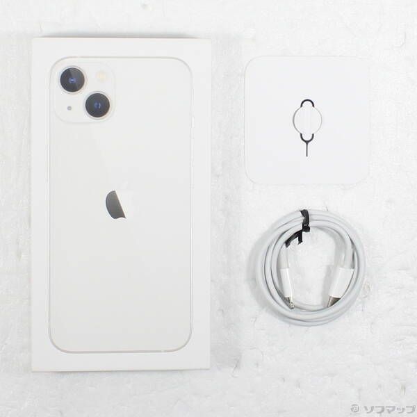 〔 品〕 iPhone 13 256 GB スターライト MLNJ 3 J A SIMフリー 349 スマートフォン本体 スマートフォン 携帯電話 スマホ タブレット パソコン