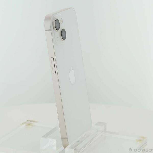 中古品〕 iPhone13 128GB スターライト MLND3J／A SIMフリー【258】
